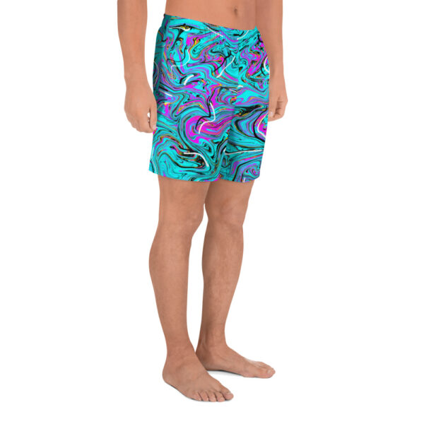 Ugly Light Blue Liquified Sport Shorts