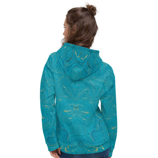Ugly Turquoise Liquified Hoodie