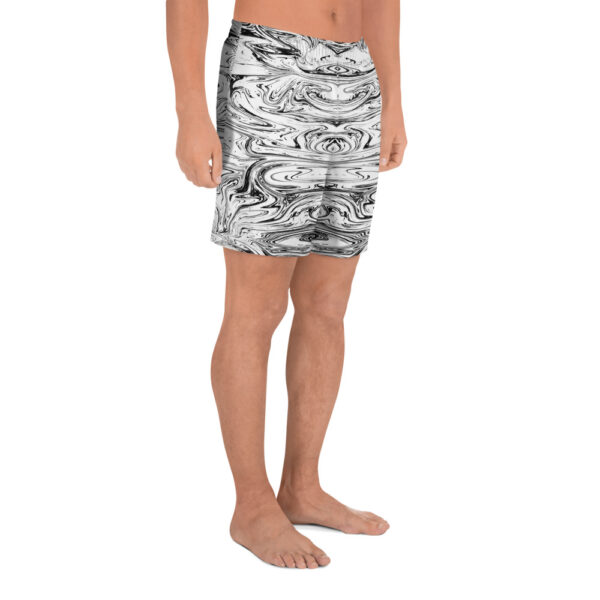 Ugly White/Black Liquified Sport Shorts