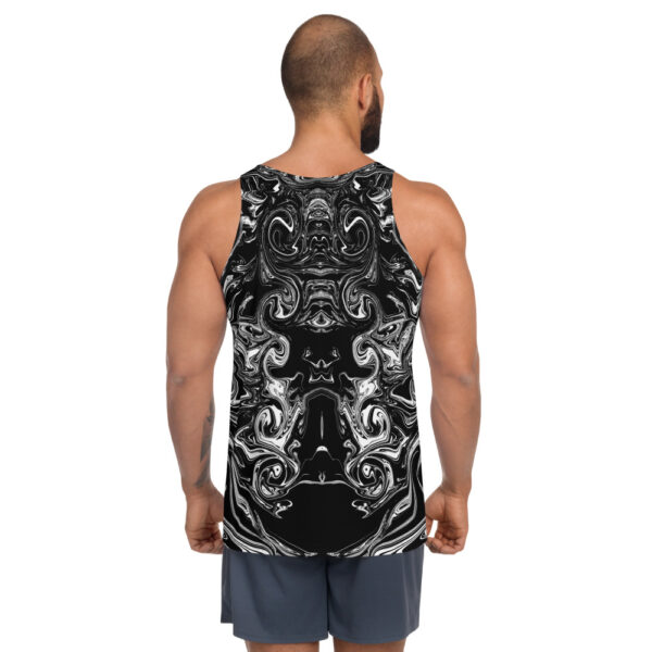 Ugly B/W Liquified Tank Top