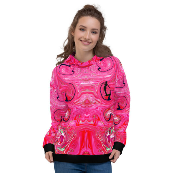Ugly Hot Pink Liquified Hoodie