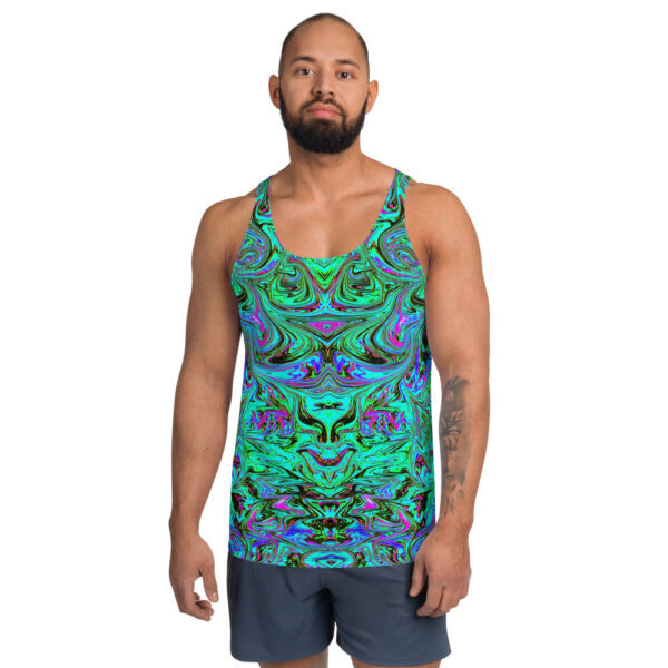 Ugly Green Liquified Tank Top