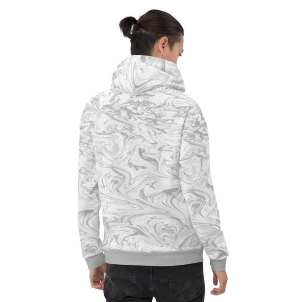 Ugly Gray/White Liquified Hoodie