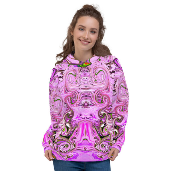 Ugly Pink Storms Liquified Hoodie