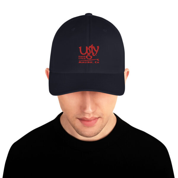 Ugly Goofy Since '66 Men Red Structured Twill Cap