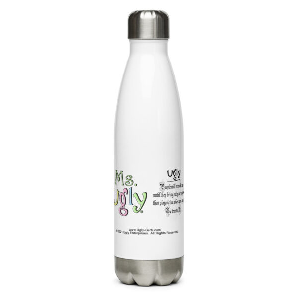 Ugly Ms Ugly Stainless Steel Water Bottle
