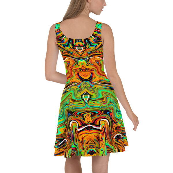 Ugly Tigre Liquified Skater Dress