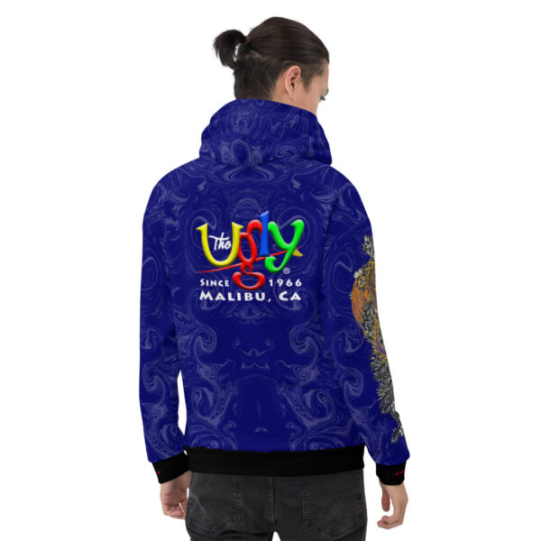 Ugly Crest - Dragon Liquified Blue Hoodie