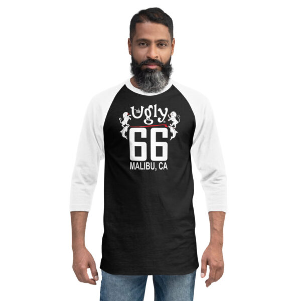 Ugly 66 black/white raglan shirt