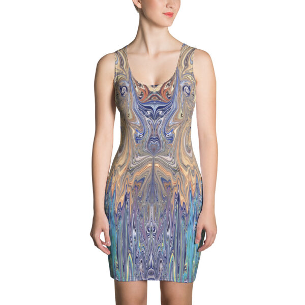Ugly Tribal Liquified Fitted Dress
