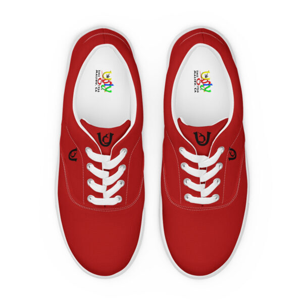 Ugly Red lace-up canvas shoes