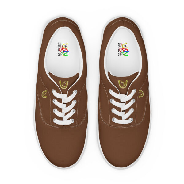 Ugly Brown lace-up canvas shoes