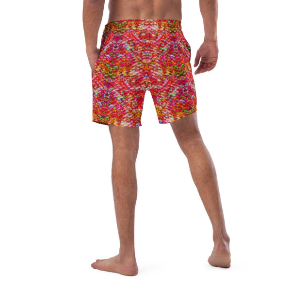 Ugly Red Fish Scales Swim Trunk
