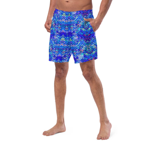 Ugly Blue Fish Scales Swim Trunks
