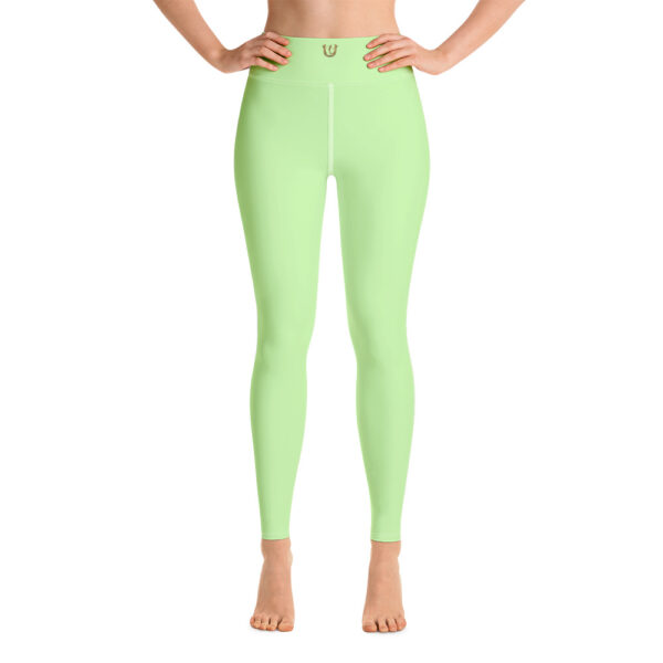 Ugly Pastel Green Yoga Leggings