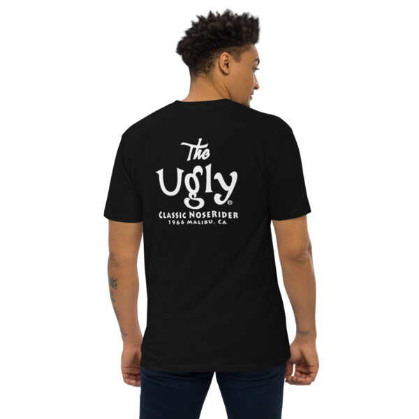 Ugly U Classic Noserider Logo premium dark heavyweight tee