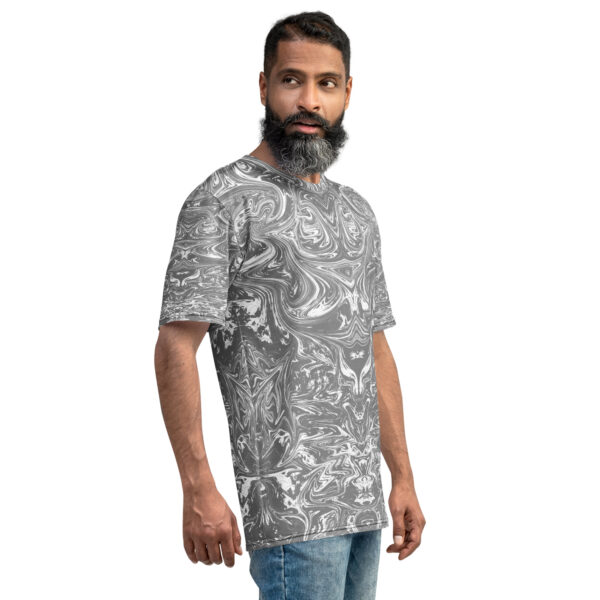 Ugly Light Gray Liquified Men's T-shirt