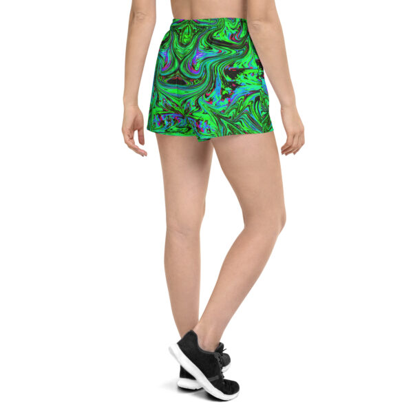 Ugly Green-Mirrored-Liquified_short_shorts