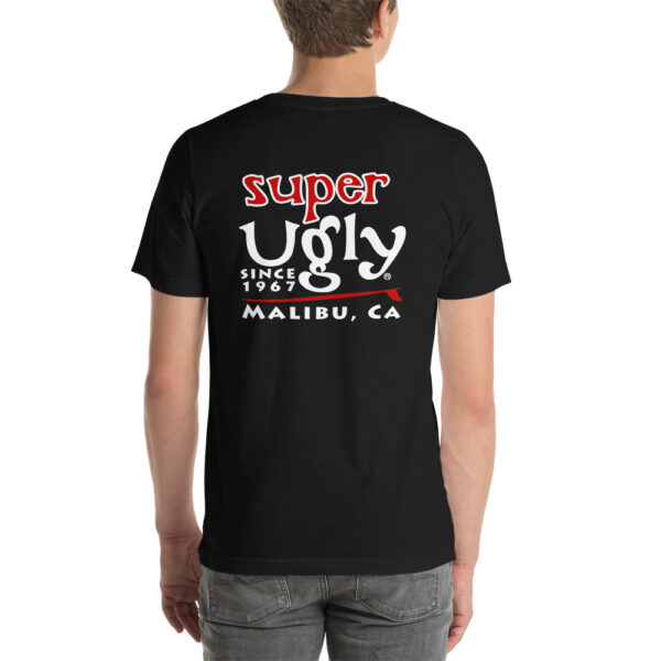 Ugly U Super Ugly - White Logo dark premium lightweight tee (more colors)