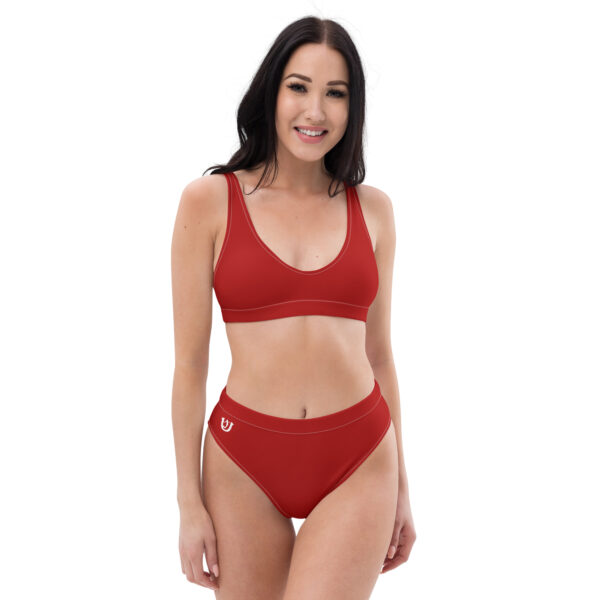 Ugly Red Royal high-waisted bikini