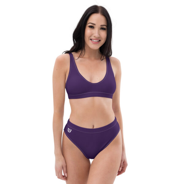Ugly Purple Royal high-waisted bikini